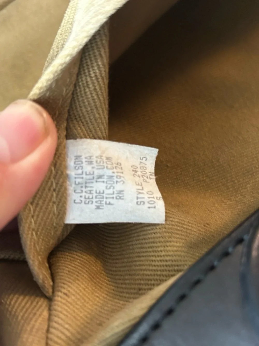Filson Small Carry-On - Picture 5 of 6